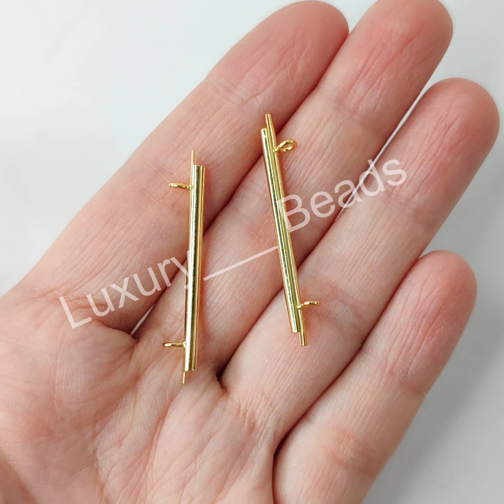 Miyuki slide end tubes. Концевик для Миюки Делика 11/0